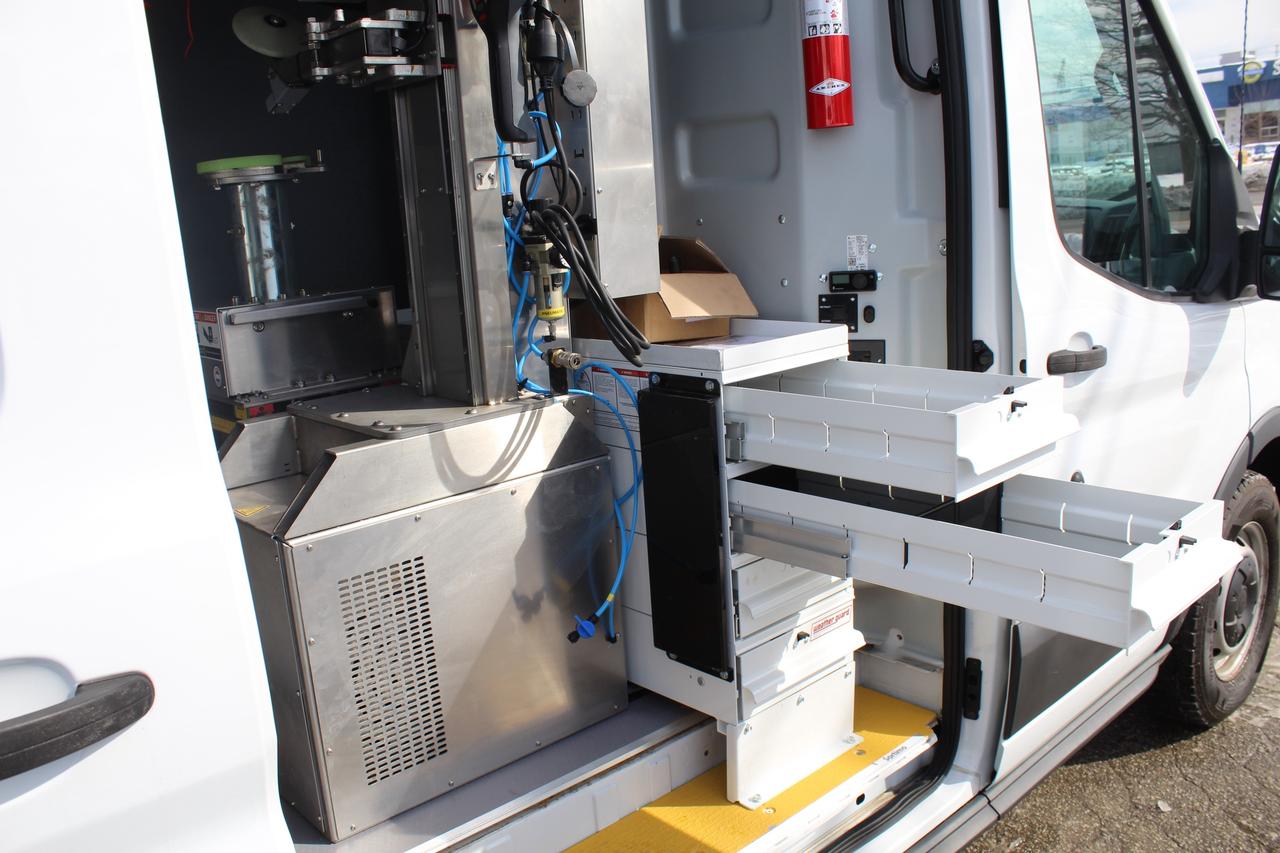 2016 Ford Transit T-350 Van High Roof 148"EL Tire Service shop Photo