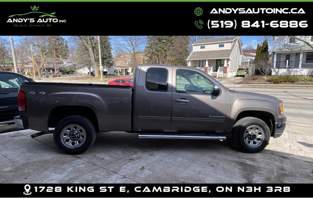 2012 GMC Sierra 1500 SL ! 4x4 ! 4.8L ! ONE OWNER ! NO ACCIDENTS ! LOW K Photo