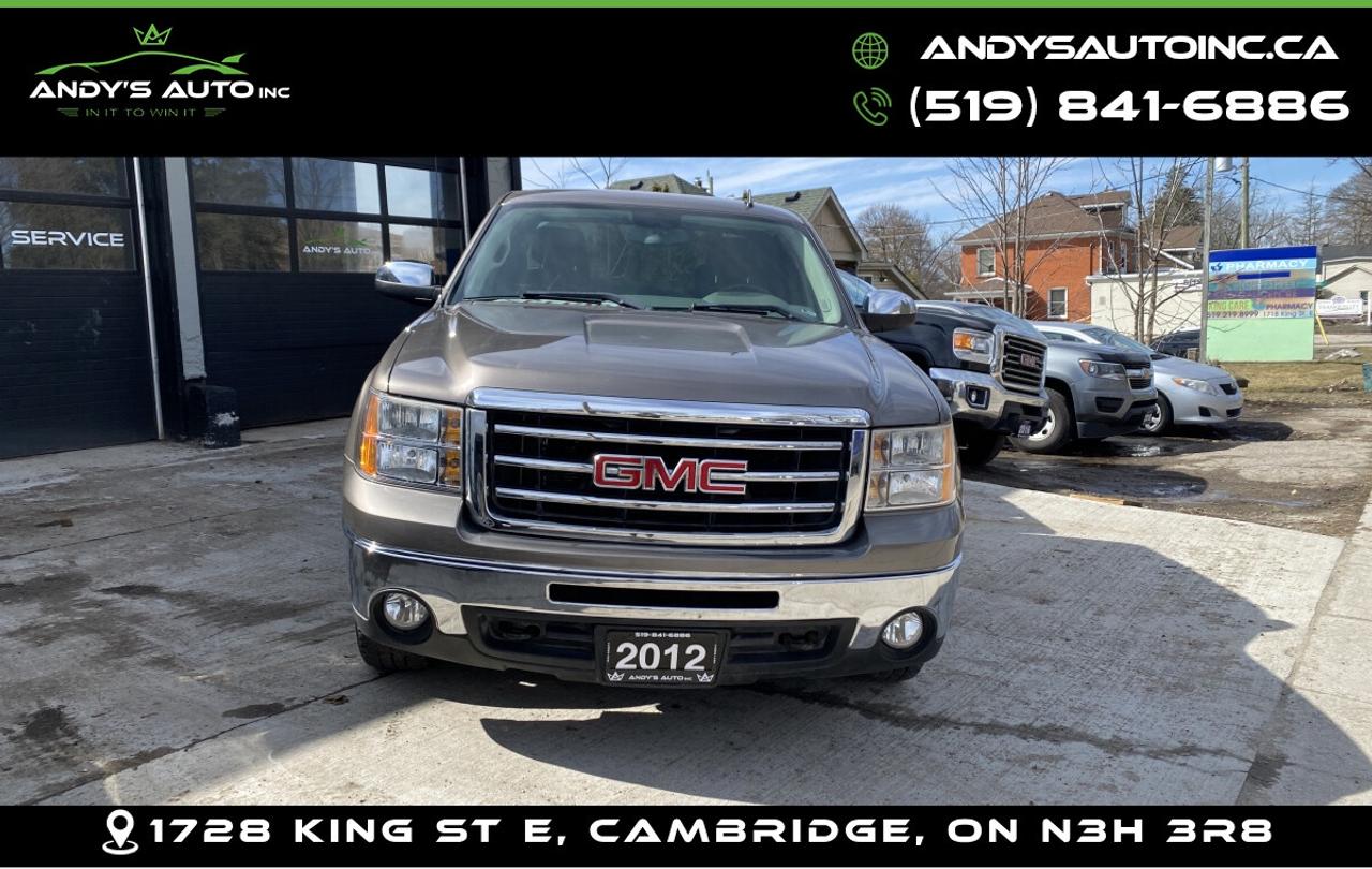 2012 GMC Sierra 1500 SL ! 4x4 ! 4.8L ! ONE OWNER ! NO ACCIDENTS ! LOW K Photo