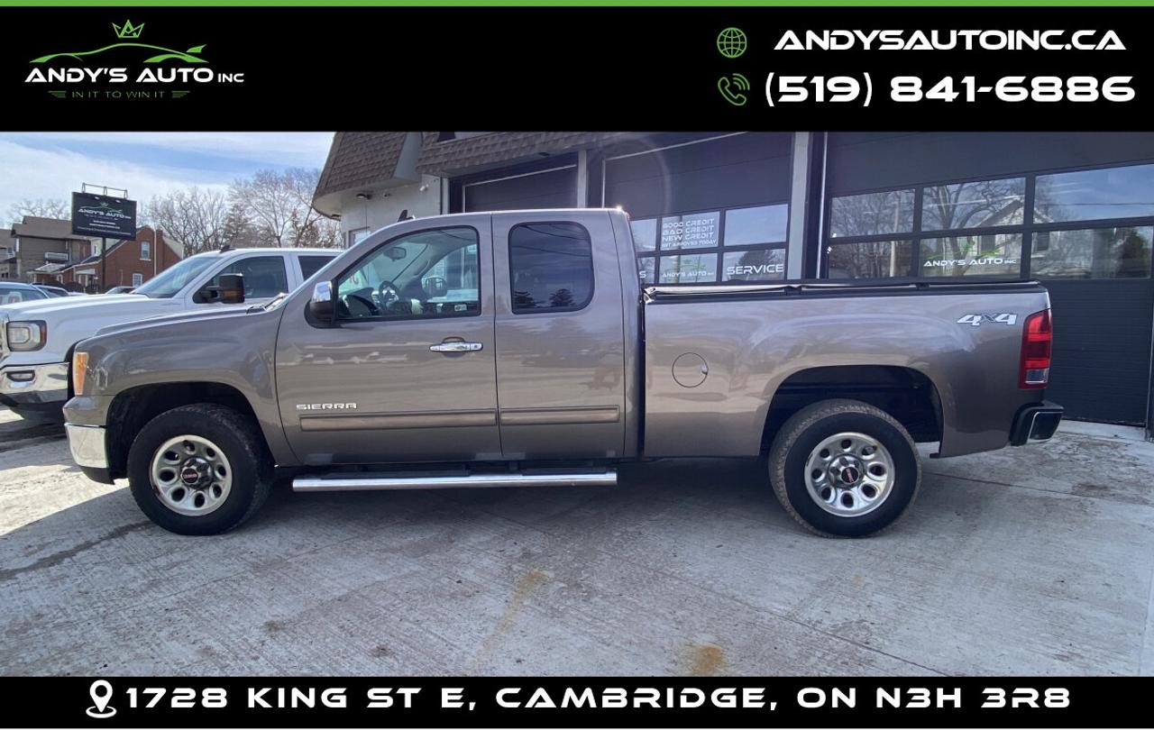 2012 GMC Sierra 1500 SL ! 4x4 ! 4.8L ! ONE OWNER ! NO ACCIDENTS ! LOW K Photo