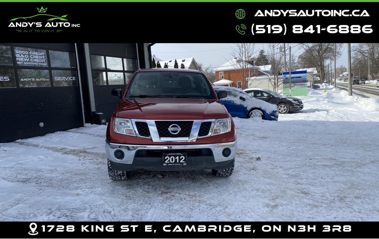2012 Nissan Frontier SV ! CREW ! 4X4 ! NO ACCIDENTS Photo