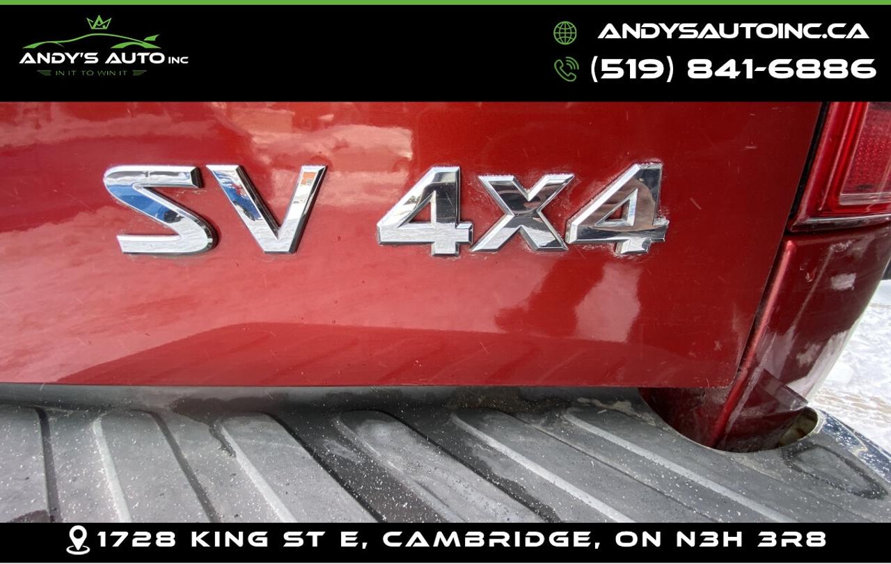 2012 Nissan Frontier SV ! CREW ! 4X4 ! NO ACCIDENTS Photo