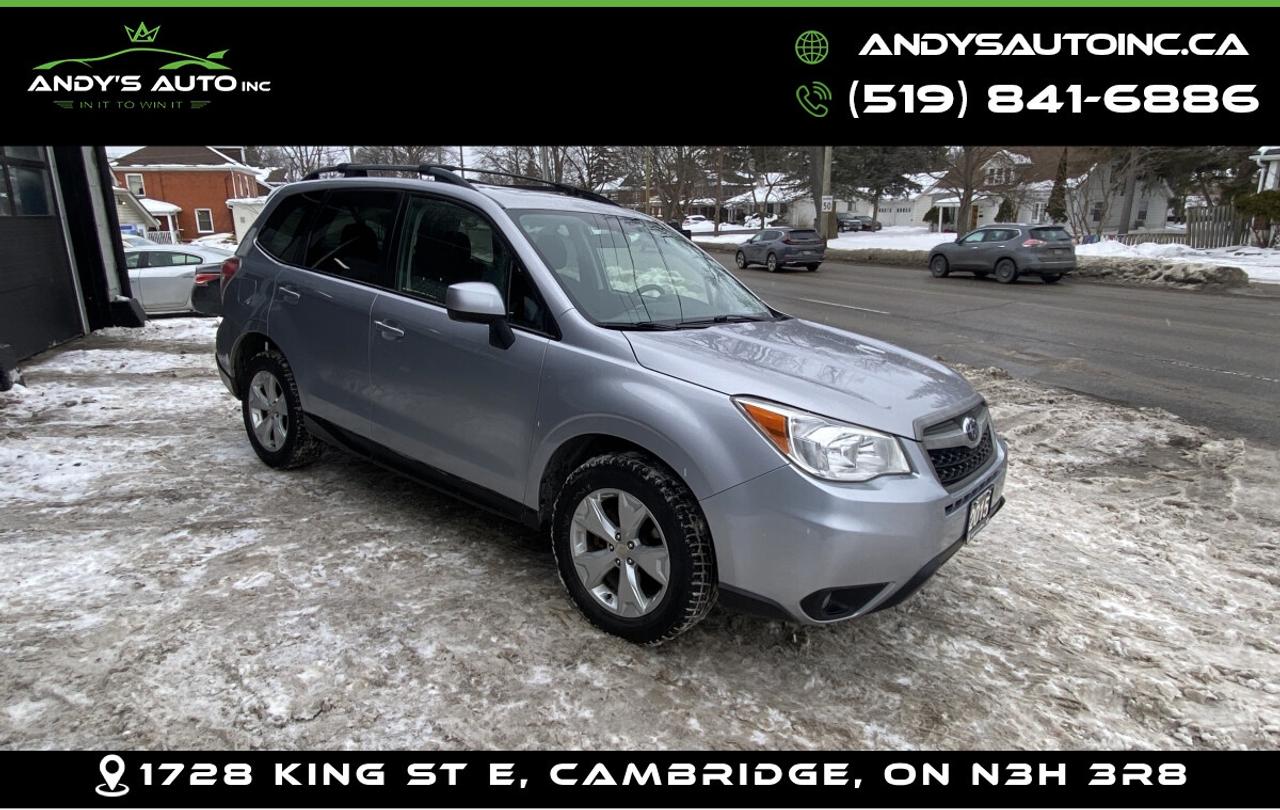 2015 Subaru Forester Limited ! AWD ! SUNROOF ! NO ACCIDENTS ! Photo2