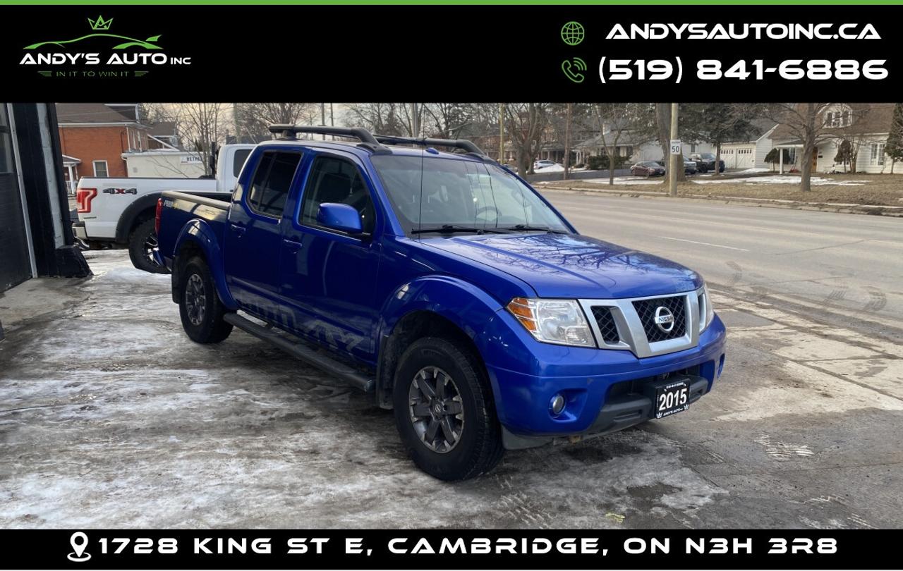 2015 Nissan Frontier PRO-4X ! 4X4 ! ONE OWNER ! NO ACCIDENTS Photo