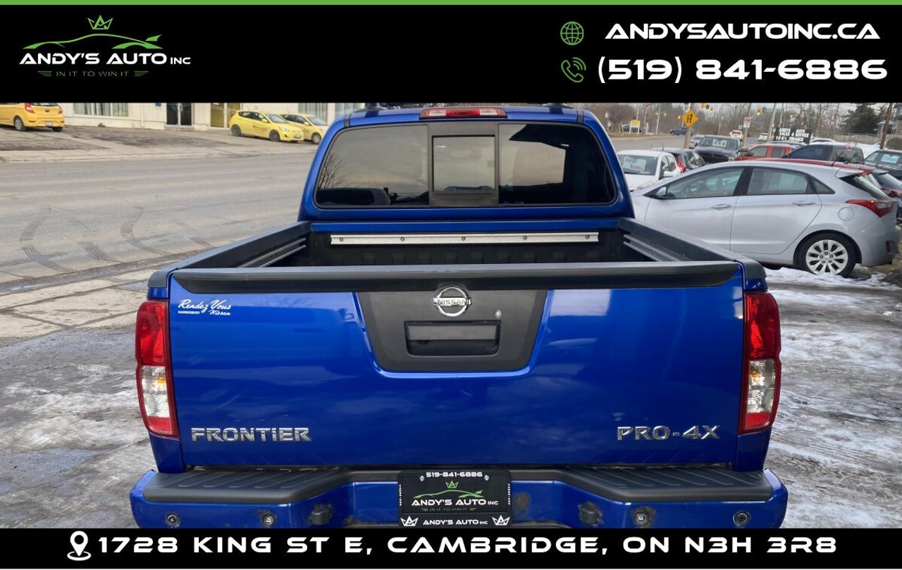 2015 Nissan Frontier PRO-4X ! 4X4 ! ONE OWNER ! NO ACCIDENTS Photo