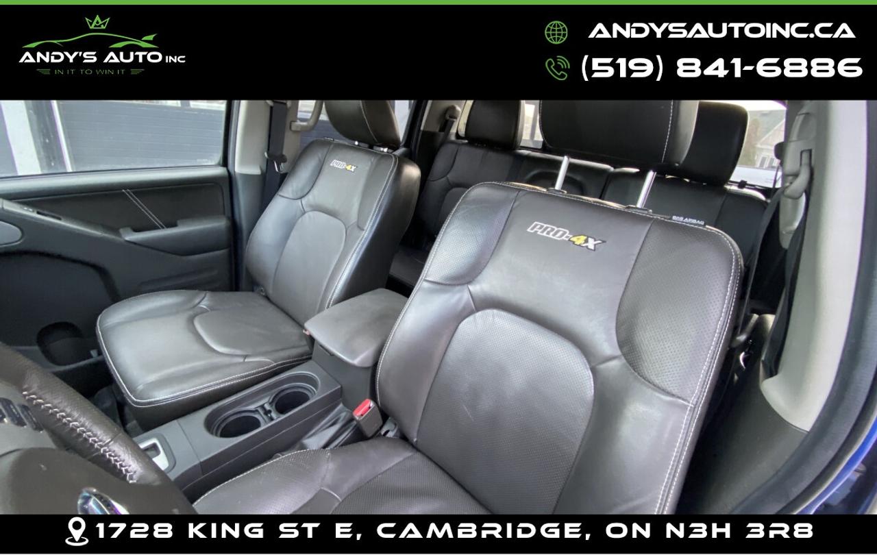 2015 Nissan Frontier PRO-4X ! 4X4 ! ONE OWNER ! NO ACCIDENTS Photo