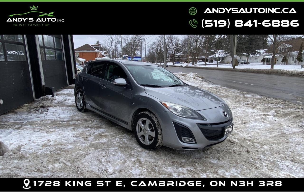 2010 Mazda MAZDA3 GT HB ! LEATHER ! SUNROOF ! NO ACCIDENTS Photo2
