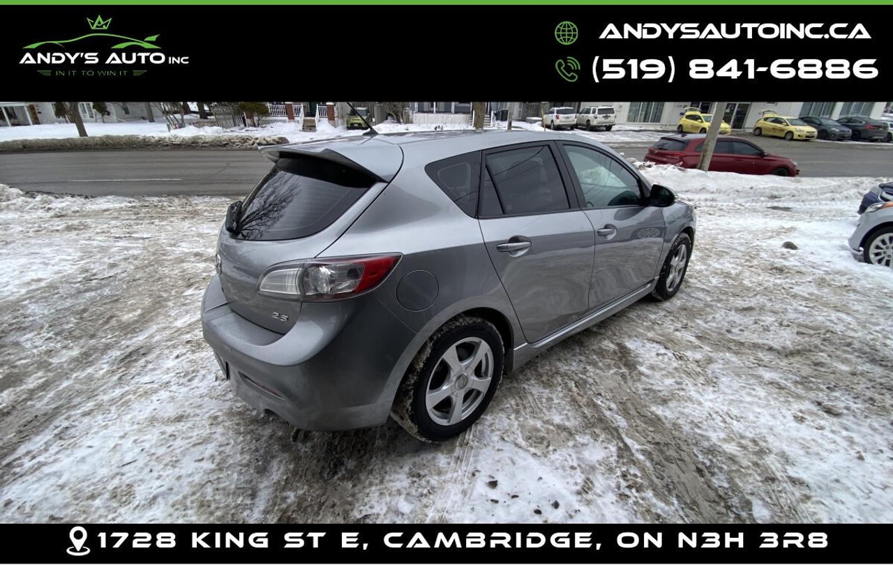 2010 Mazda MAZDA3 GT HB ! LEATHER ! SUNROOF ! NO ACCIDENTS Photo4