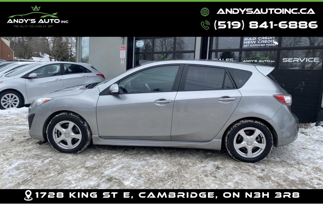 2010 Mazda MAZDA3 GT HB ! LEATHER ! SUNROOF ! NO ACCIDENTS Photo