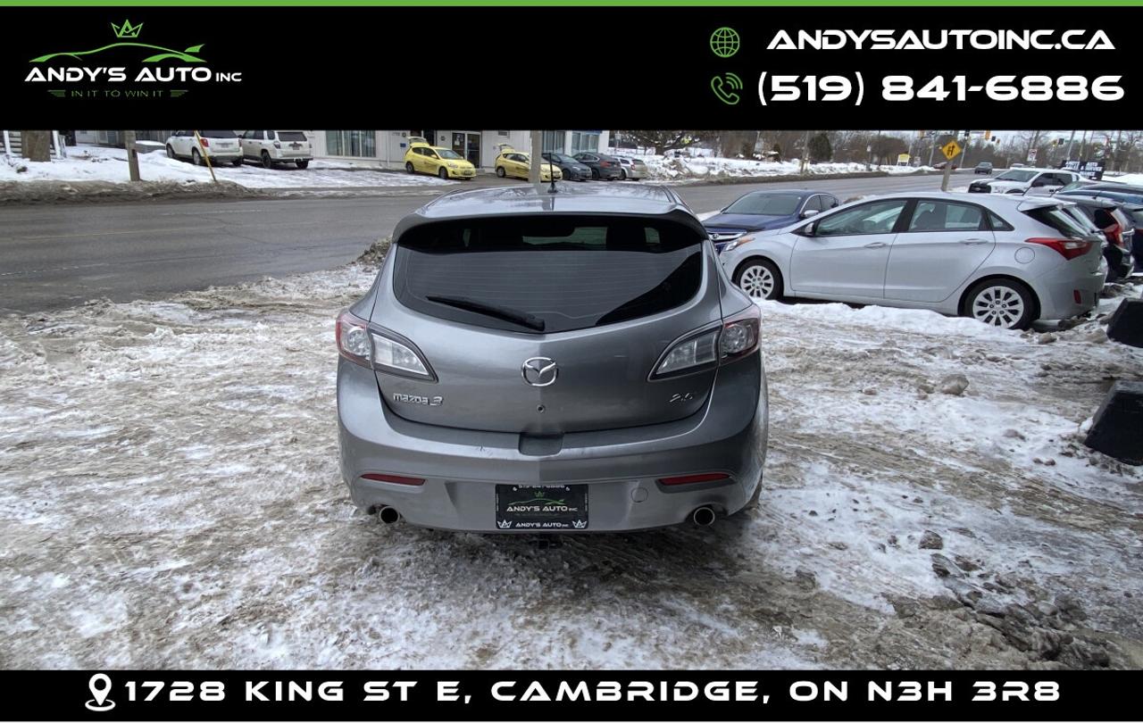 2010 Mazda MAZDA3 GT HB ! LEATHER ! SUNROOF ! NO ACCIDENTS Photo