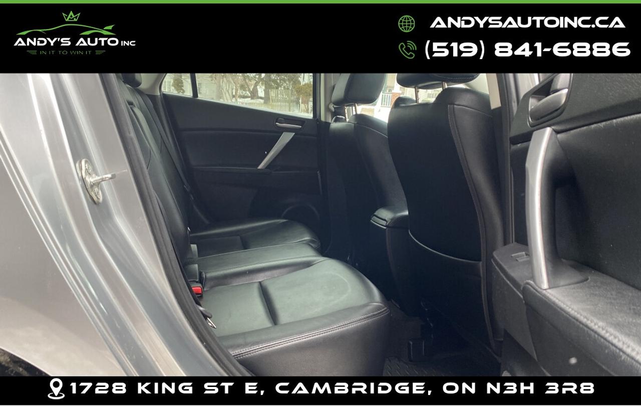 2010 Mazda MAZDA3 GT HB ! LEATHER ! SUNROOF ! NO ACCIDENTS Photo