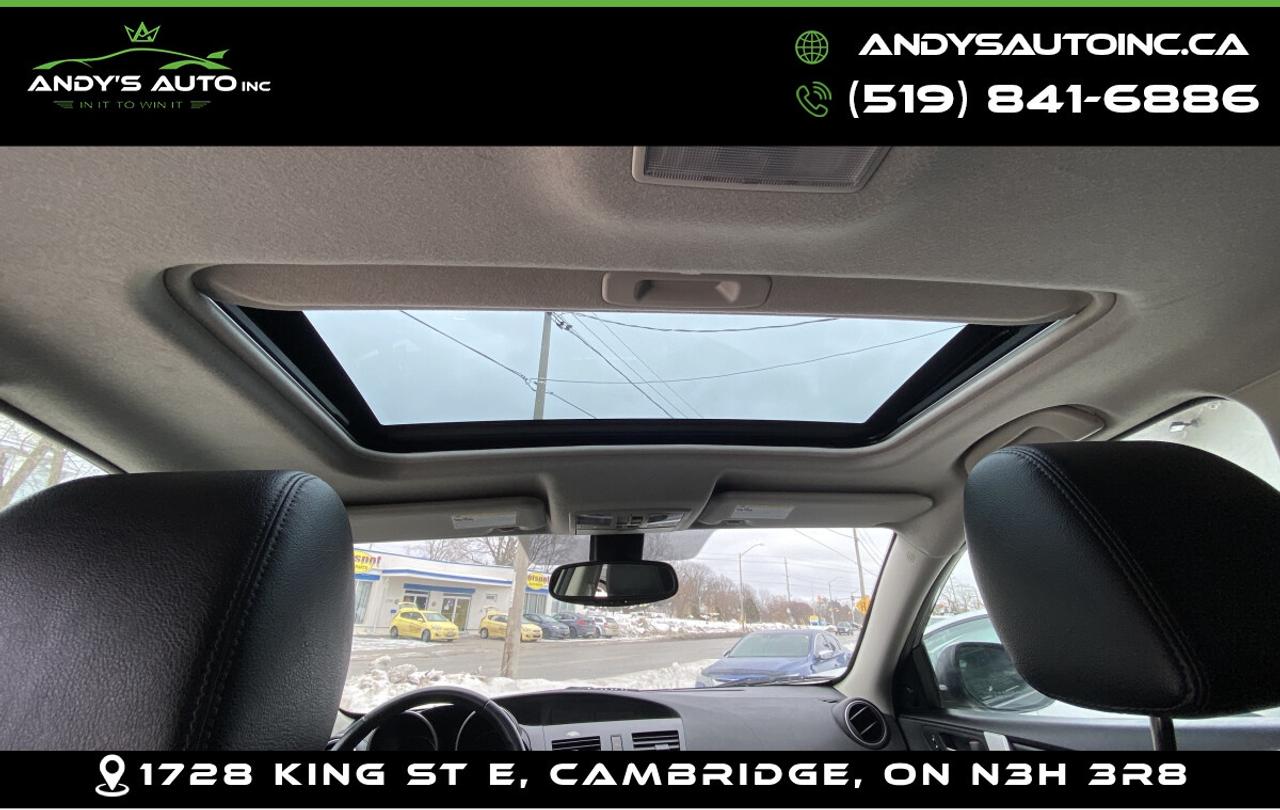 2010 Mazda MAZDA3 GT HB ! LEATHER ! SUNROOF ! NO ACCIDENTS Photo