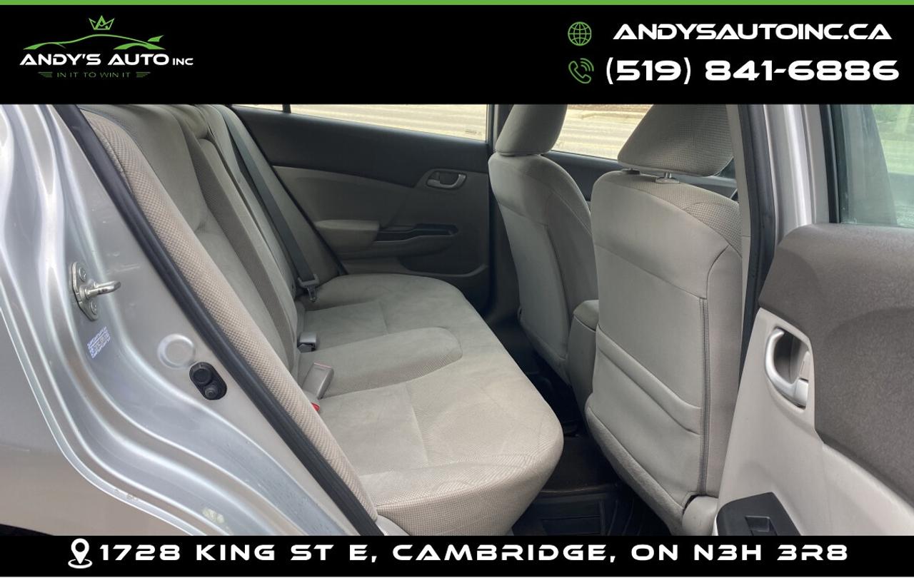 2012 Honda Civic LX ! AUTO ! NO ACCIDENTS Photo