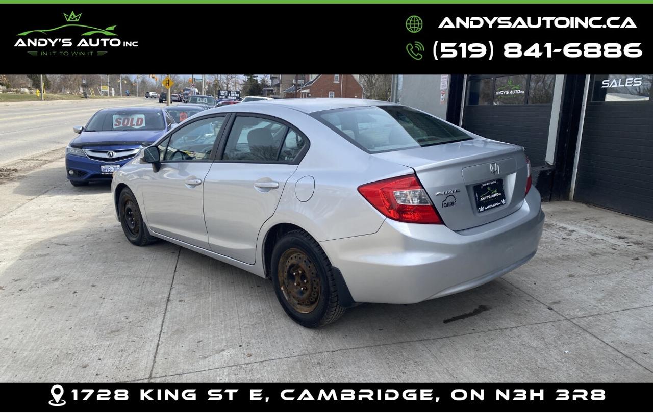 2012 Honda Civic LX ! AUTO ! NO ACCIDENTS Photo