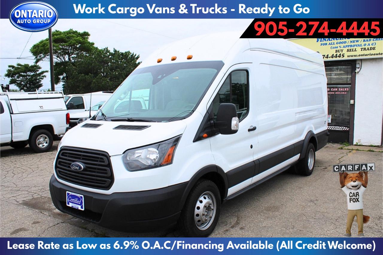 2017 Ford Transit T350 T-350 HD High Roof 148''EL DRW Air Compressor Photo0