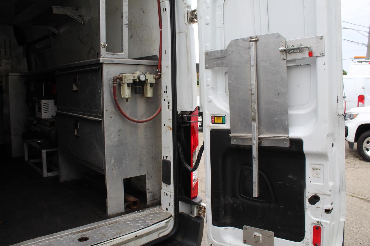 2017 Ford Transit T350 T-350 HD High Roof 148''EL DRW Air Compressor Photo