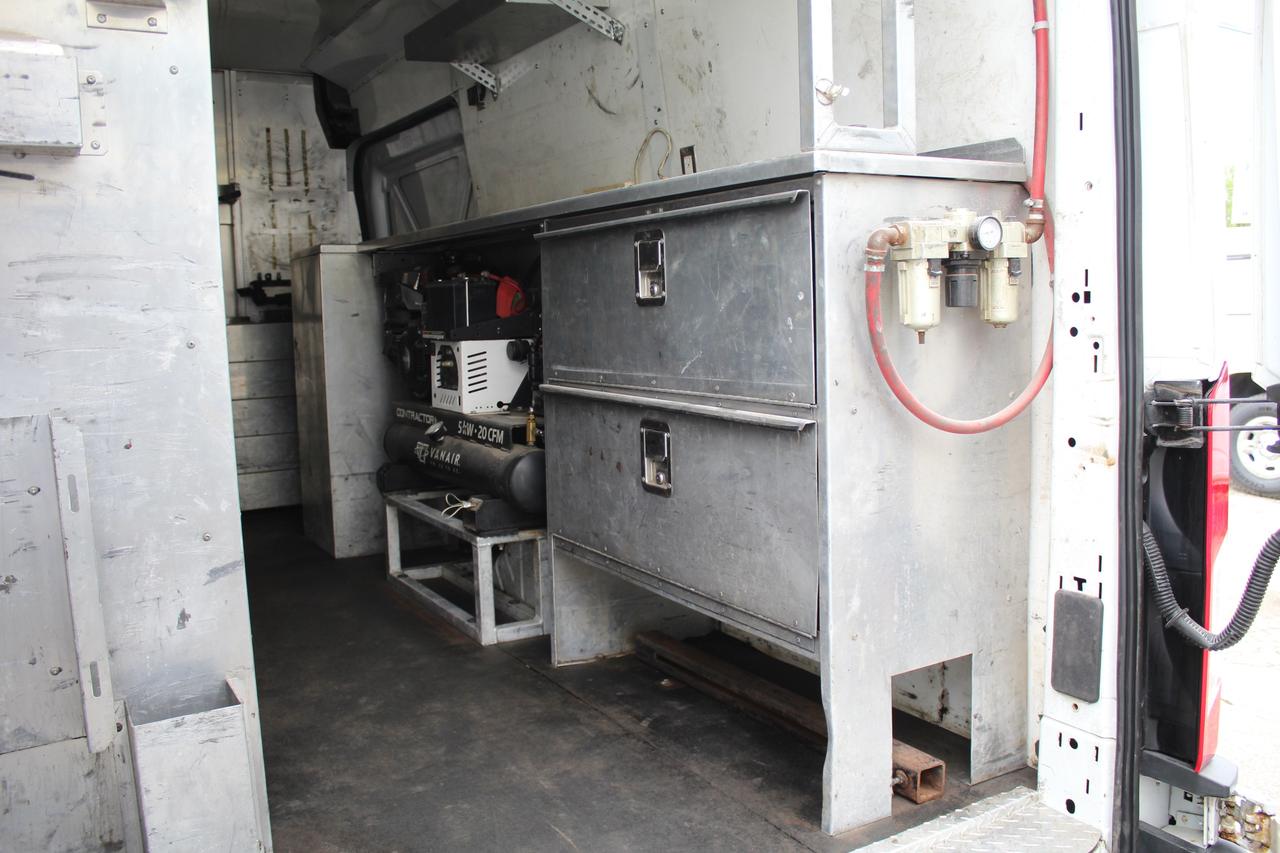 2017 Ford Transit T350 T-350 HD High Roof 148''EL DRW Air Compressor Photo