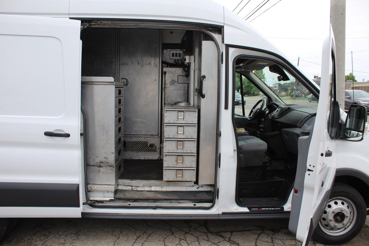 2017 Ford Transit T350 T-350 HD High Roof 148''EL DRW Air Compressor Photo