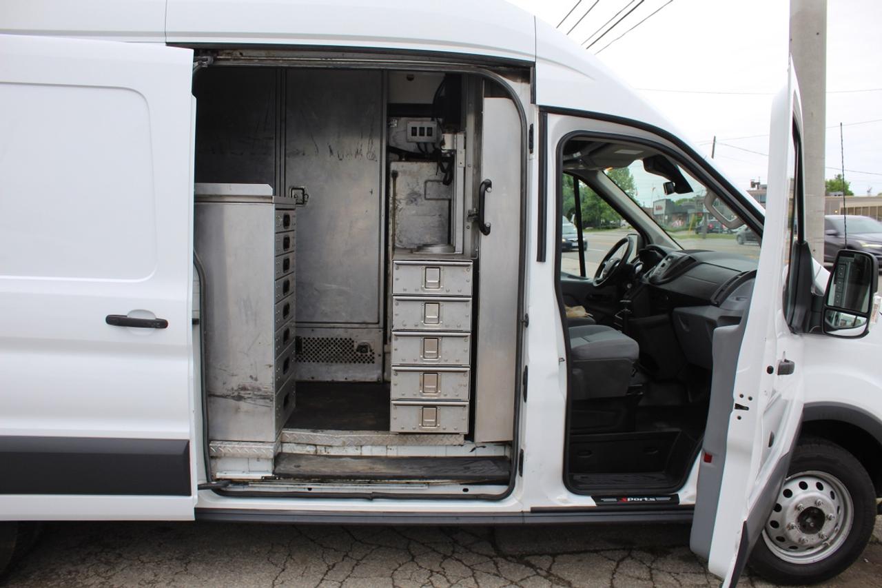 2017 Ford Transit T350 T-350 HD High Roof 148''EL DRW Air Compressor Photo
