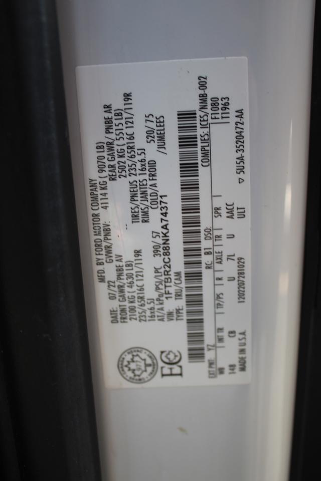 2022 Ford Transit 250 Van AWD Med RF 148" Divider Photo