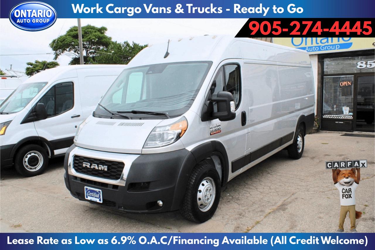 2022 RAM ProMaster 3500 High Roof 159" 3 Pass, Extended Long, Divider Photo0