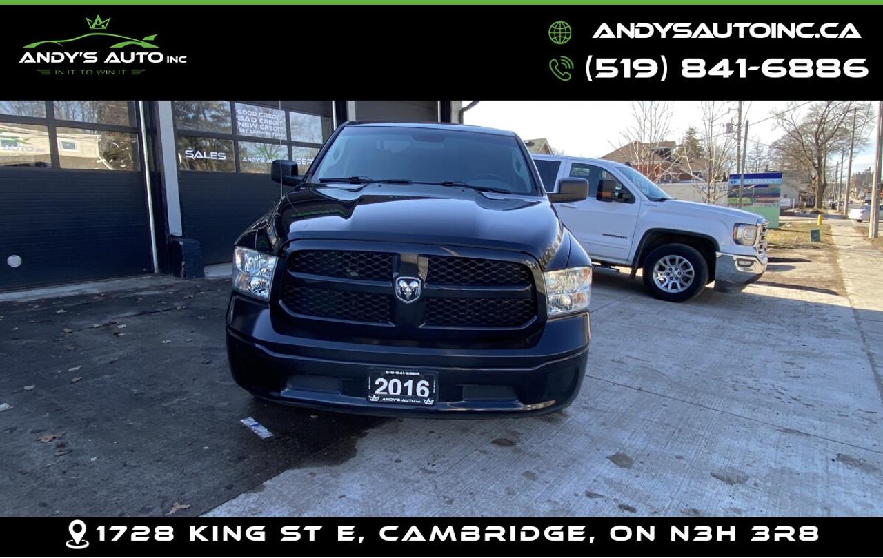 2016 RAM 1500 REG CAB ! SHORT BOX ! 2 WHEEL DRIVE Photo