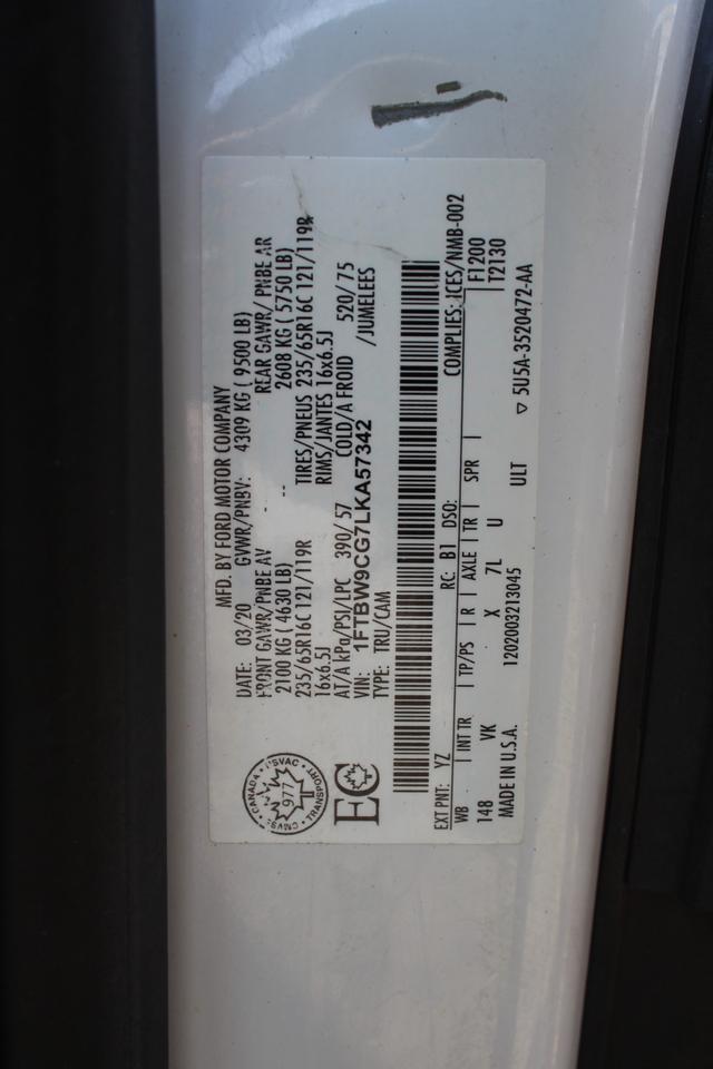 2020 Ford Transit T-350 Van Medium Roof 148" Divider Photo