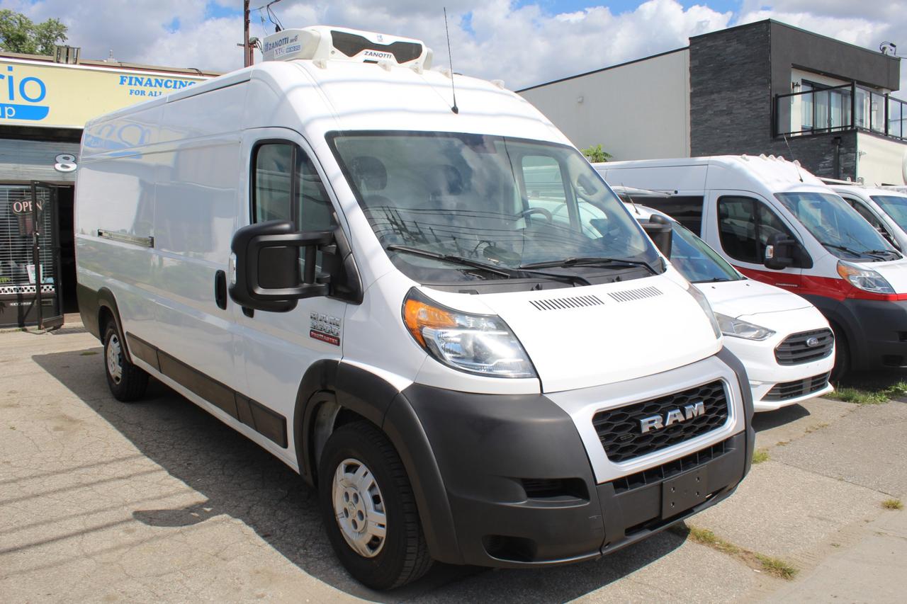 2020 RAM ProMaster 3500 Reefer van High Roof 159" Extended Long Photo4