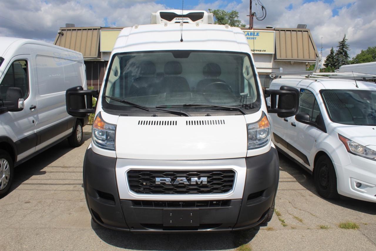 2020 RAM ProMaster 3500 Reefer van High Roof 159" Extended Long Photo3