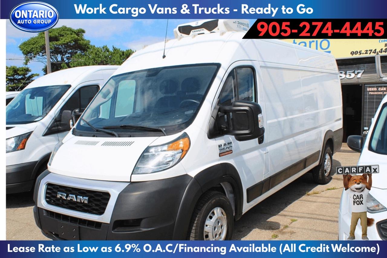2020 RAM ProMaster 3500 Reefer van High Roof 159" Extended Long Photo