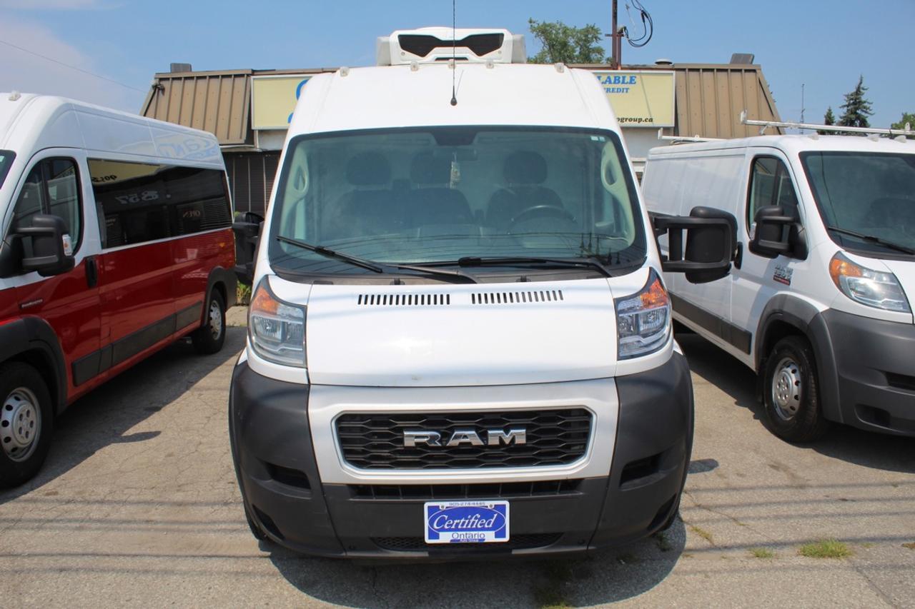 2020 RAM ProMaster 3500 Reefer van High Roof 159" Extended Long Photo2