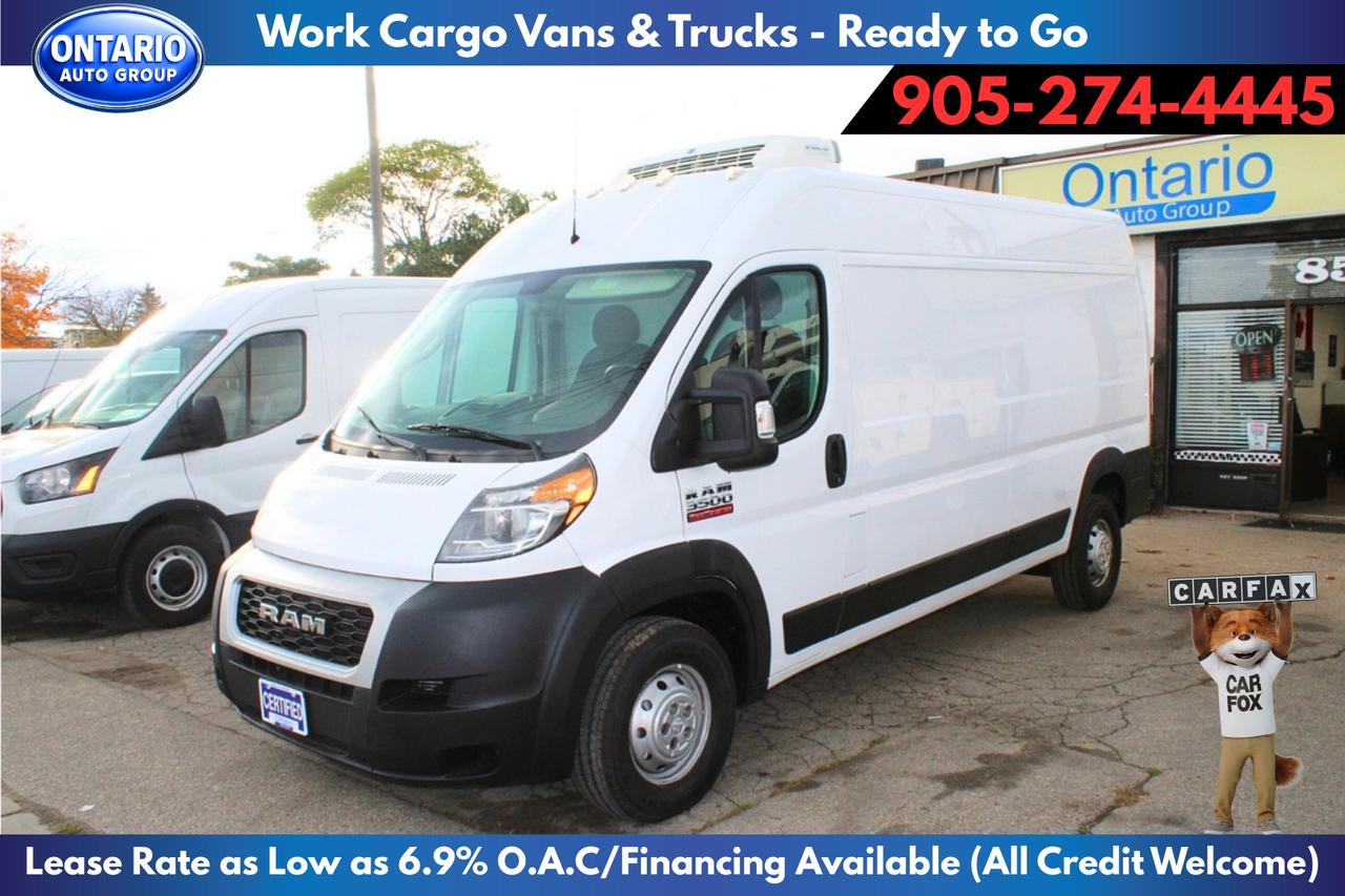 2021 RAM ProMaster Cargo Van ﻿3500 Van, Reefer High Roof 159" Extended Long﻿ Photo0