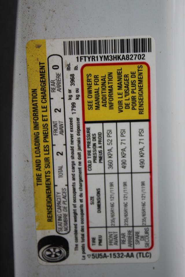 2017 Ford Transit T250 T-250 LR RWD 130" Divider/Shelving, Ladder R Photo