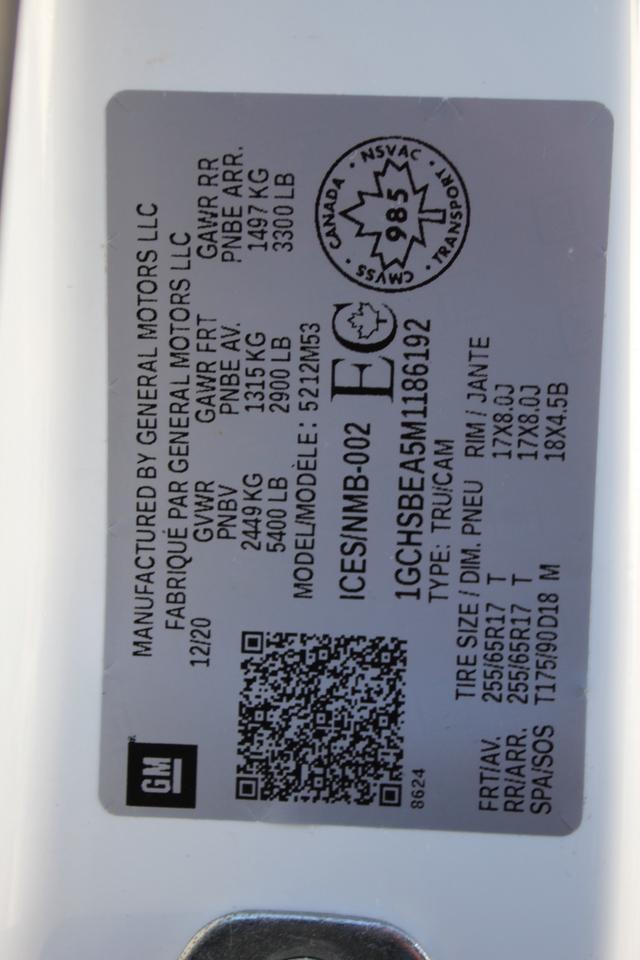 2021 Chevrolet Colorado Work Truck Photo