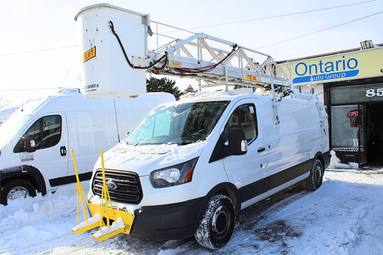 2017 Ford Transit T-350 Ladder Bucket service truck Telelift Photo