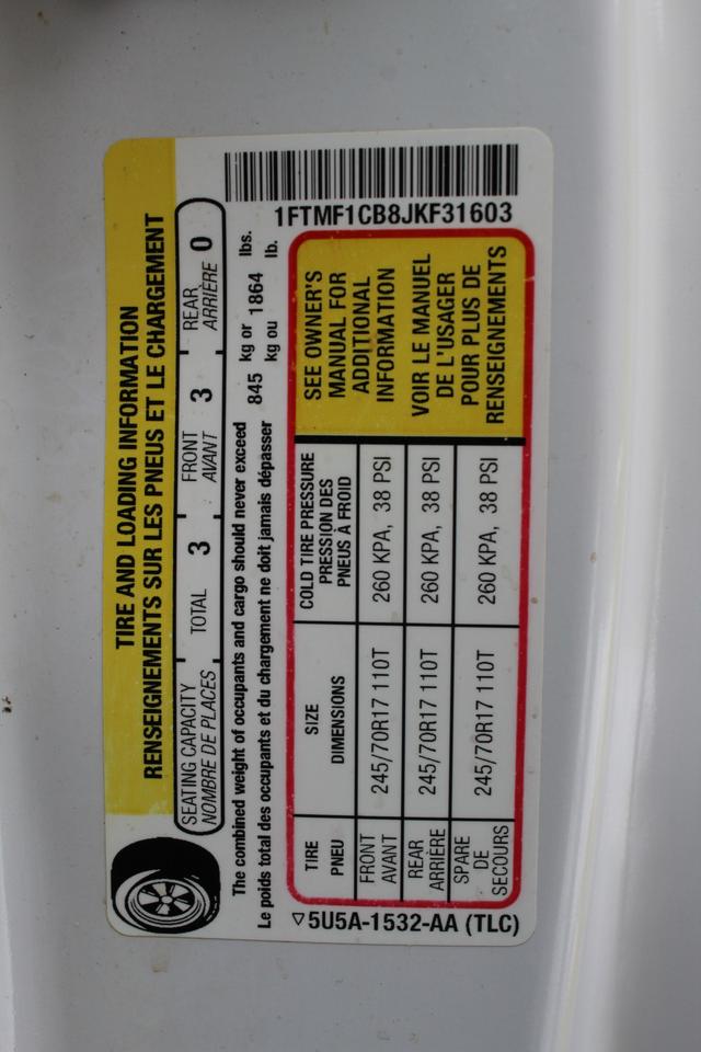 2018 Ford F-150 XL 8ft Rear Diff Locking Back Up Cam Photo