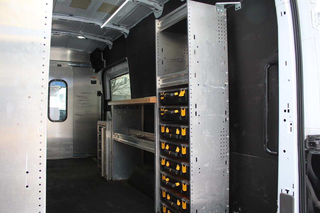 2022 Ford Transit T350 HD AWD 148" EL Dually, Divider Shelving Photo