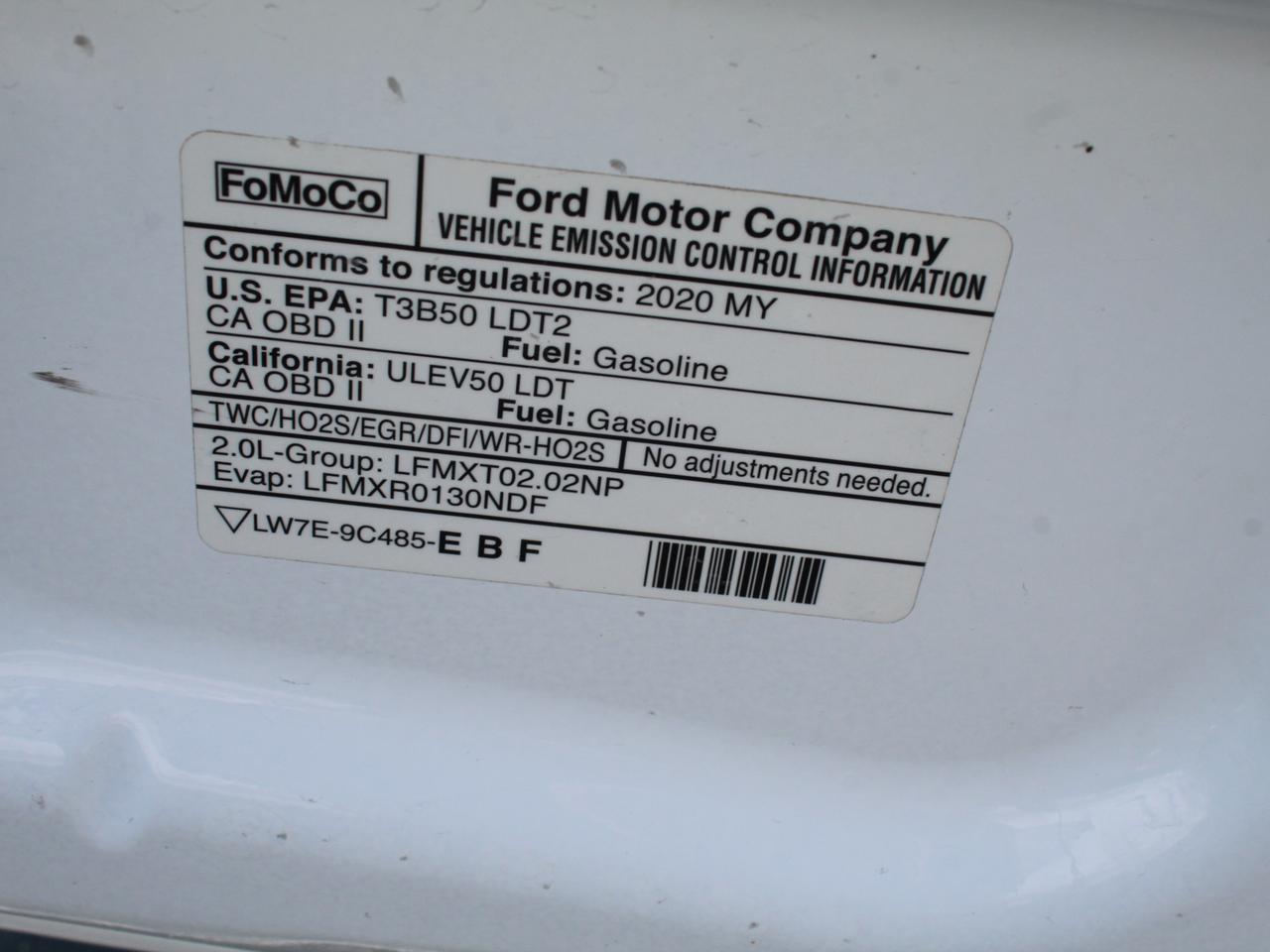 2020 Ford Transit Connect XLT B. Cam Divider Shelving Photo