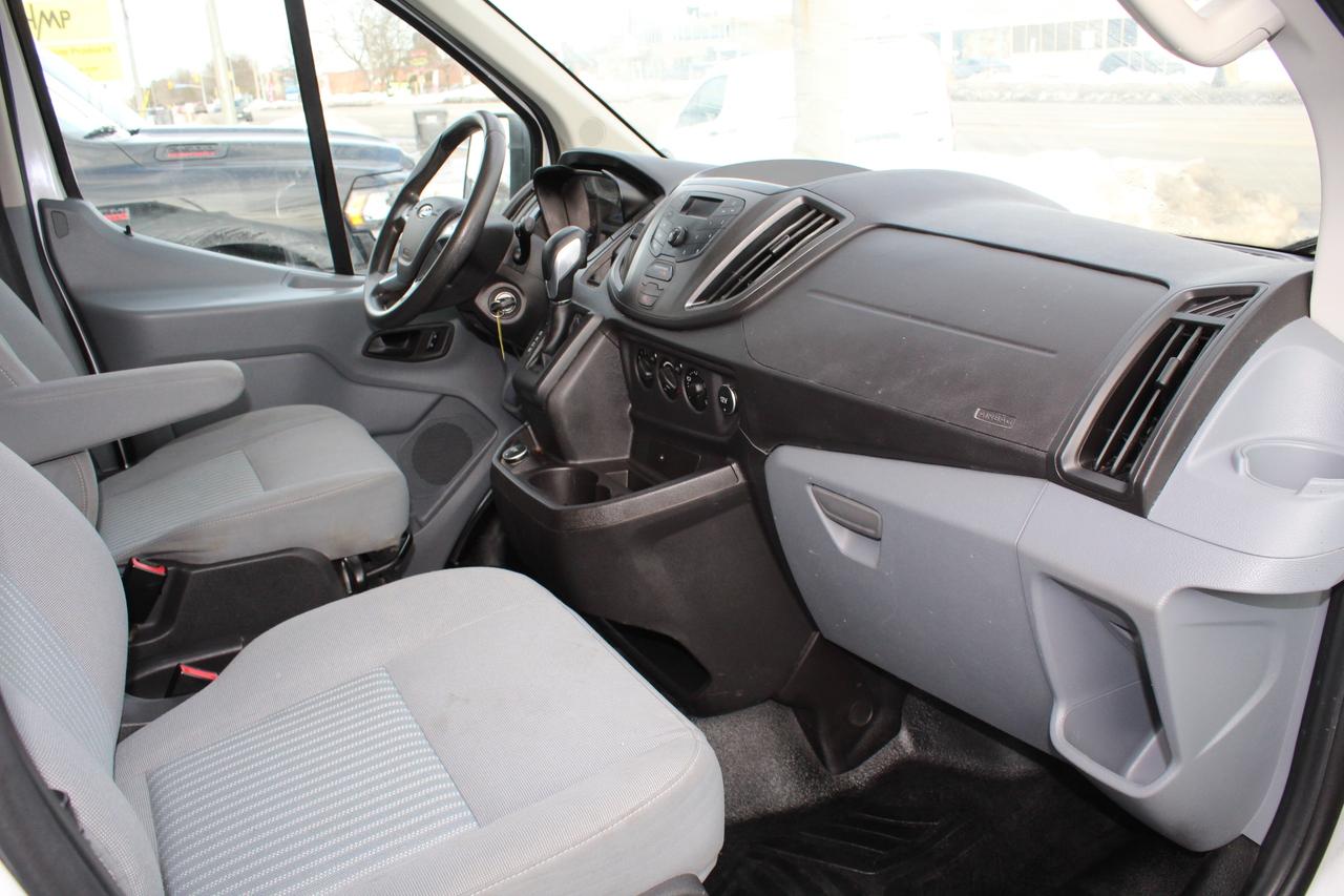 2017 Ford Transit T250 LR 3.5L, 148", Divider, Back Up Photo