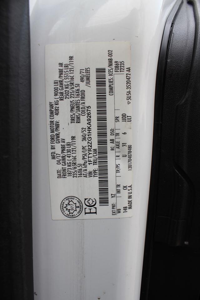 2017 Ford Transit T250 Low Roof 148" Divider Back Up Photo