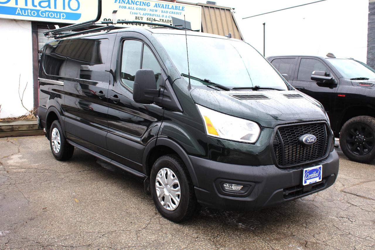 2021 Ford Transit T 250 Low Roof 130" Ladder Rack Divider shelving Photo0