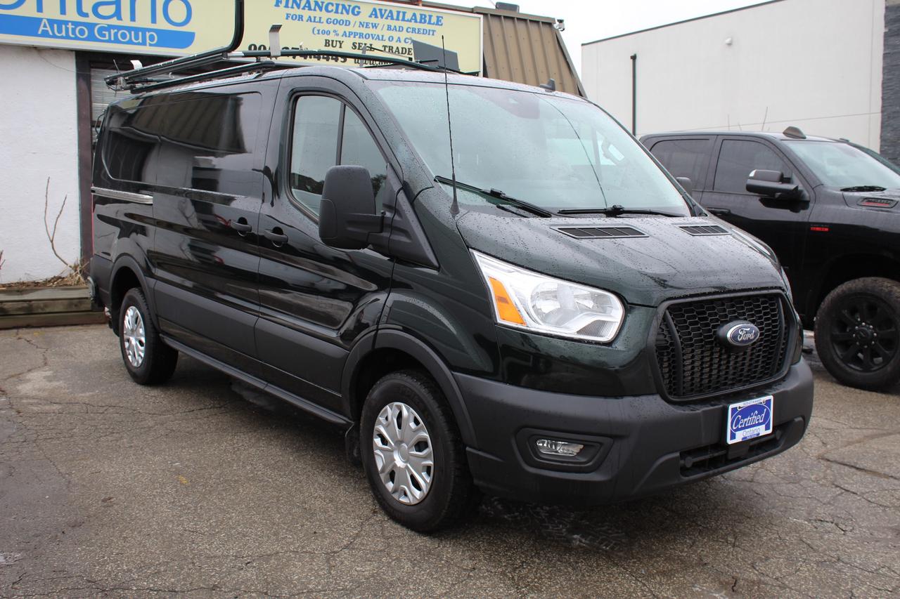 2021 Ford Transit T 250 Low Roof 130" Ladder Rack Divider shelving Photo3