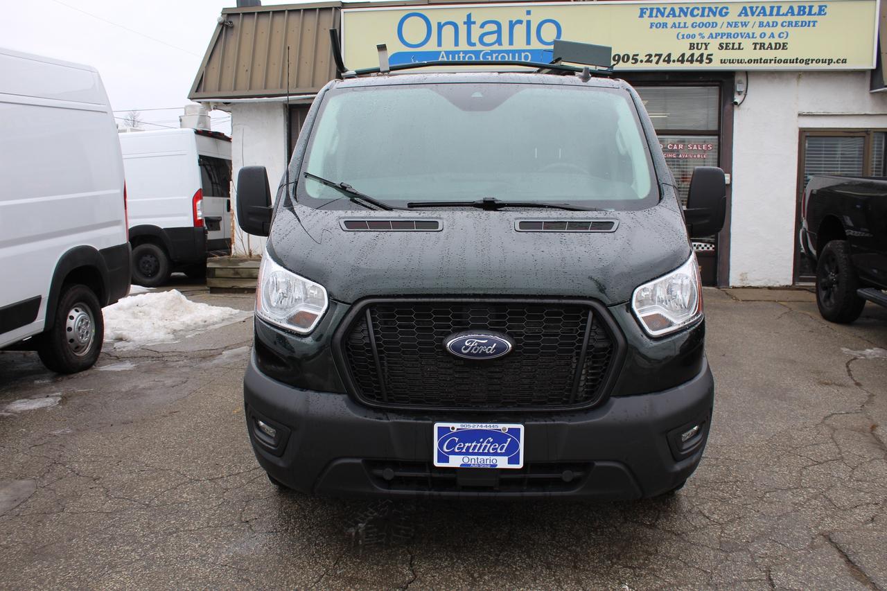 2021 Ford Transit T 250 Low Roof 130" Ladder Rack Divider shelving Photo