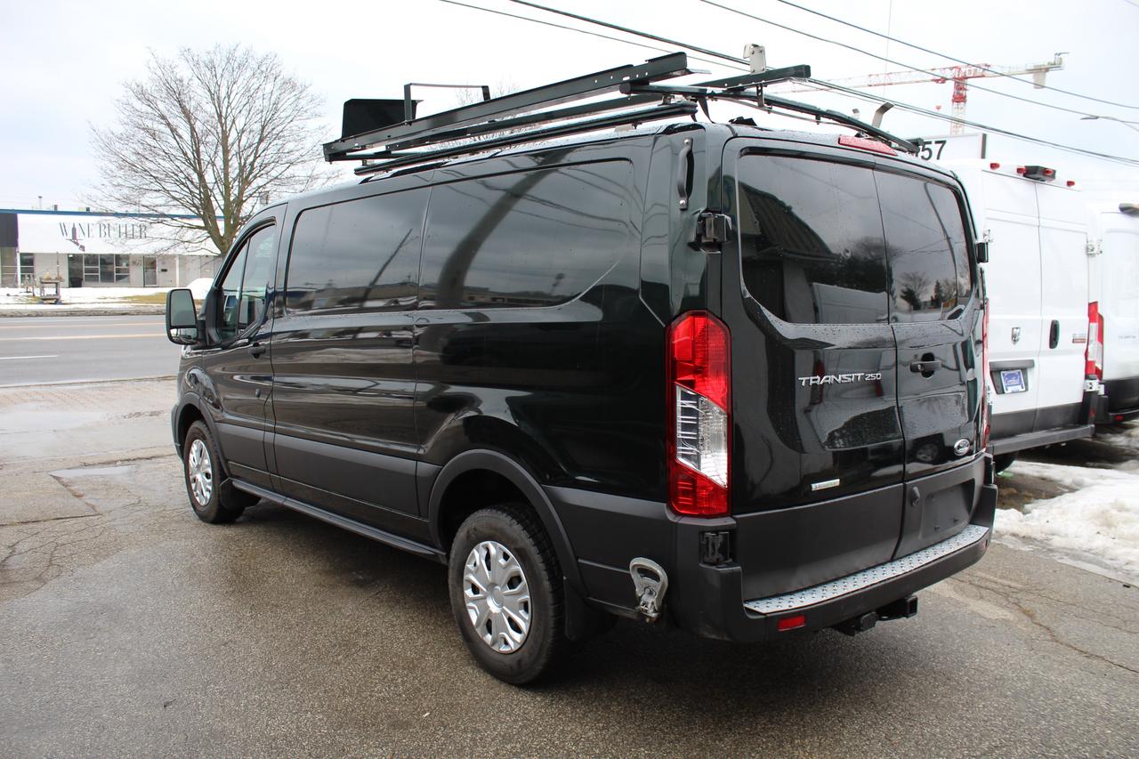 2021 Ford Transit T 250 Low Roof 130" Ladder Rack Divider shelving Photo