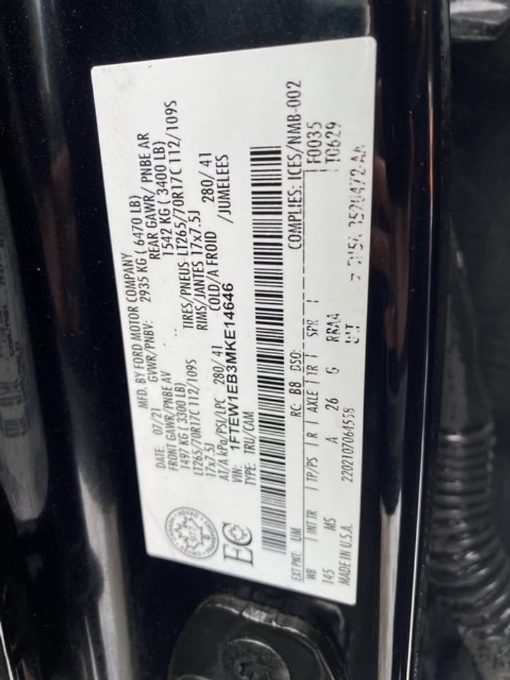 2021 Ford F-150 XLT CREW CAB SHORT B 4WD SUPERCREW Photo