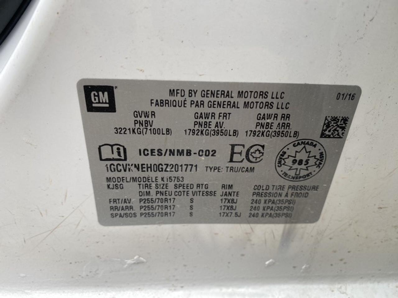 2016 Chevrolet Silverado 1500 4x4 WORK TRUCK 4dr DOUBLE 6.5 ft. SB Photo