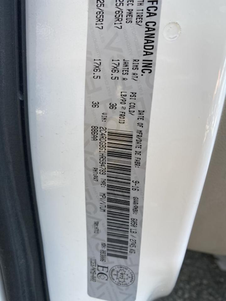 2017 Dodge Grand Caravan SXT 4dr Wgn Photo