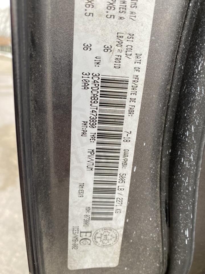 2018 Dodge Journey SE Plus FWD Photo