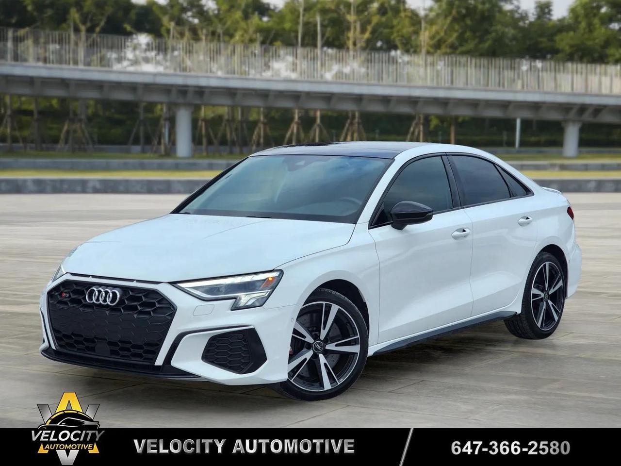 2022 Audi S3 Progressiv S-Line w/Black Optics | No Accidents! Photo