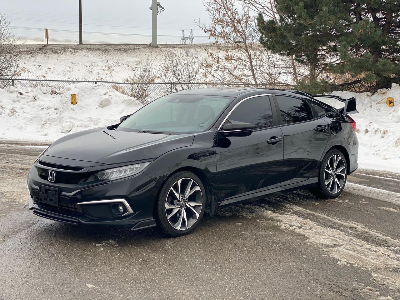 2020 Honda Civic Touring | LEATHER | SUNTOOF Photo0